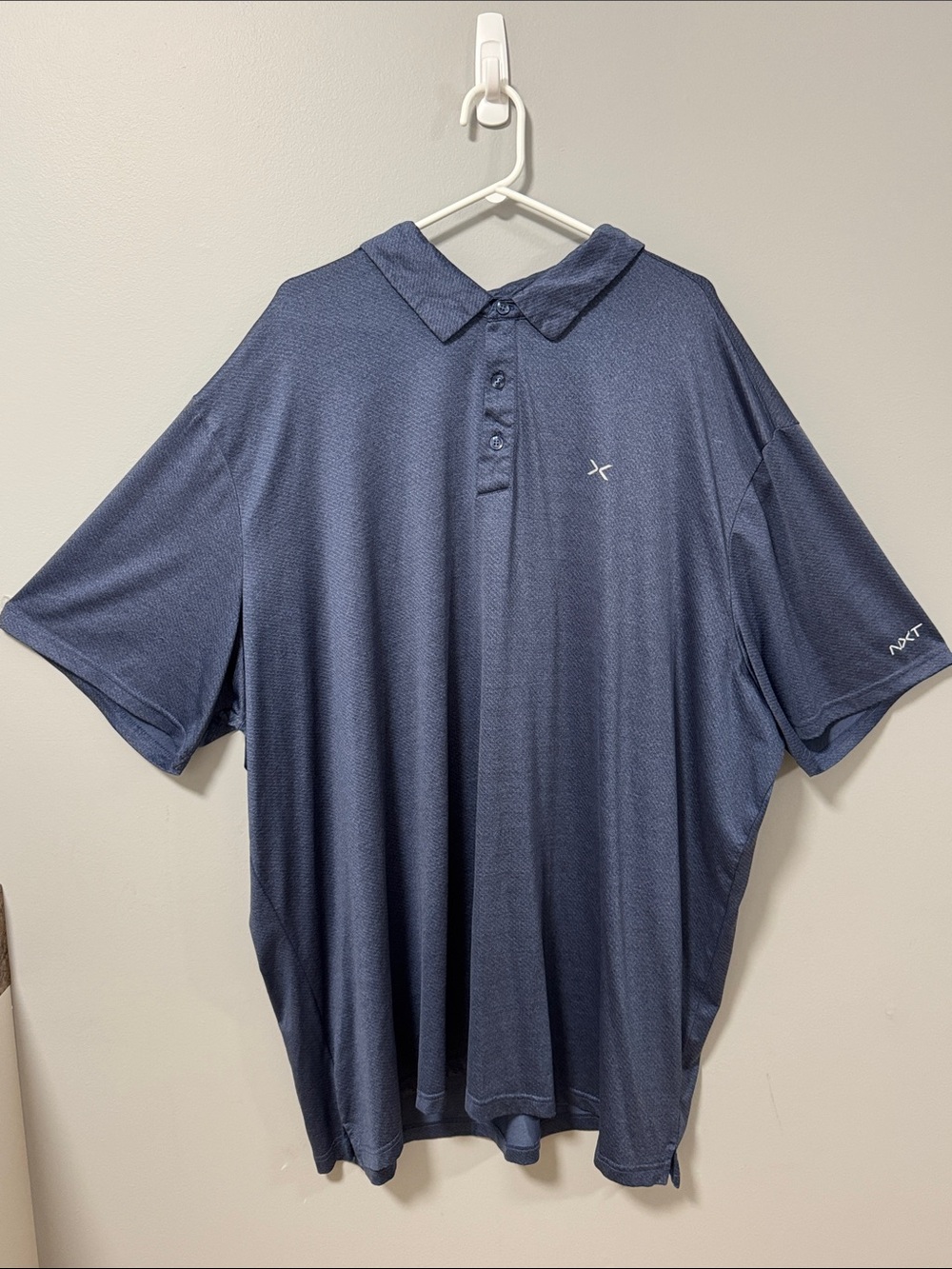 Men's Golf Performance Polo in Dark Blue